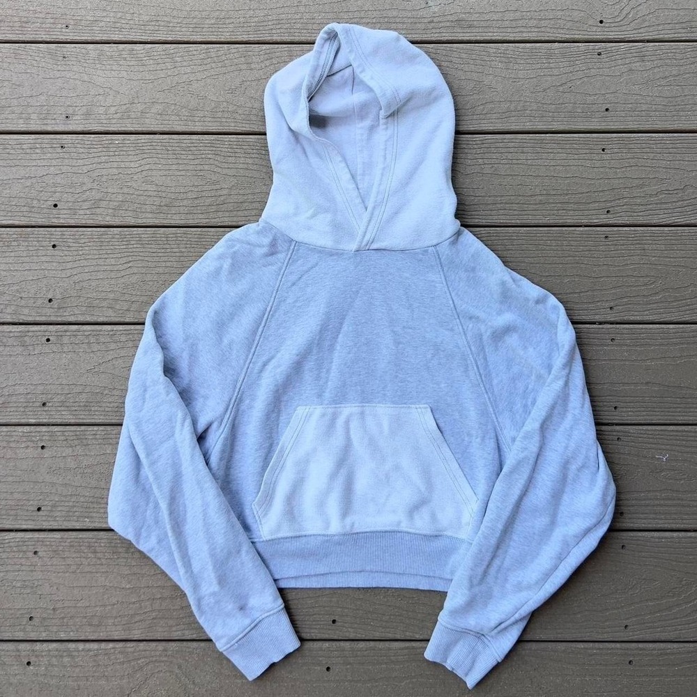 Gray Aerie Pullover Hoodie Size Small Loungewear Preppy Cozy